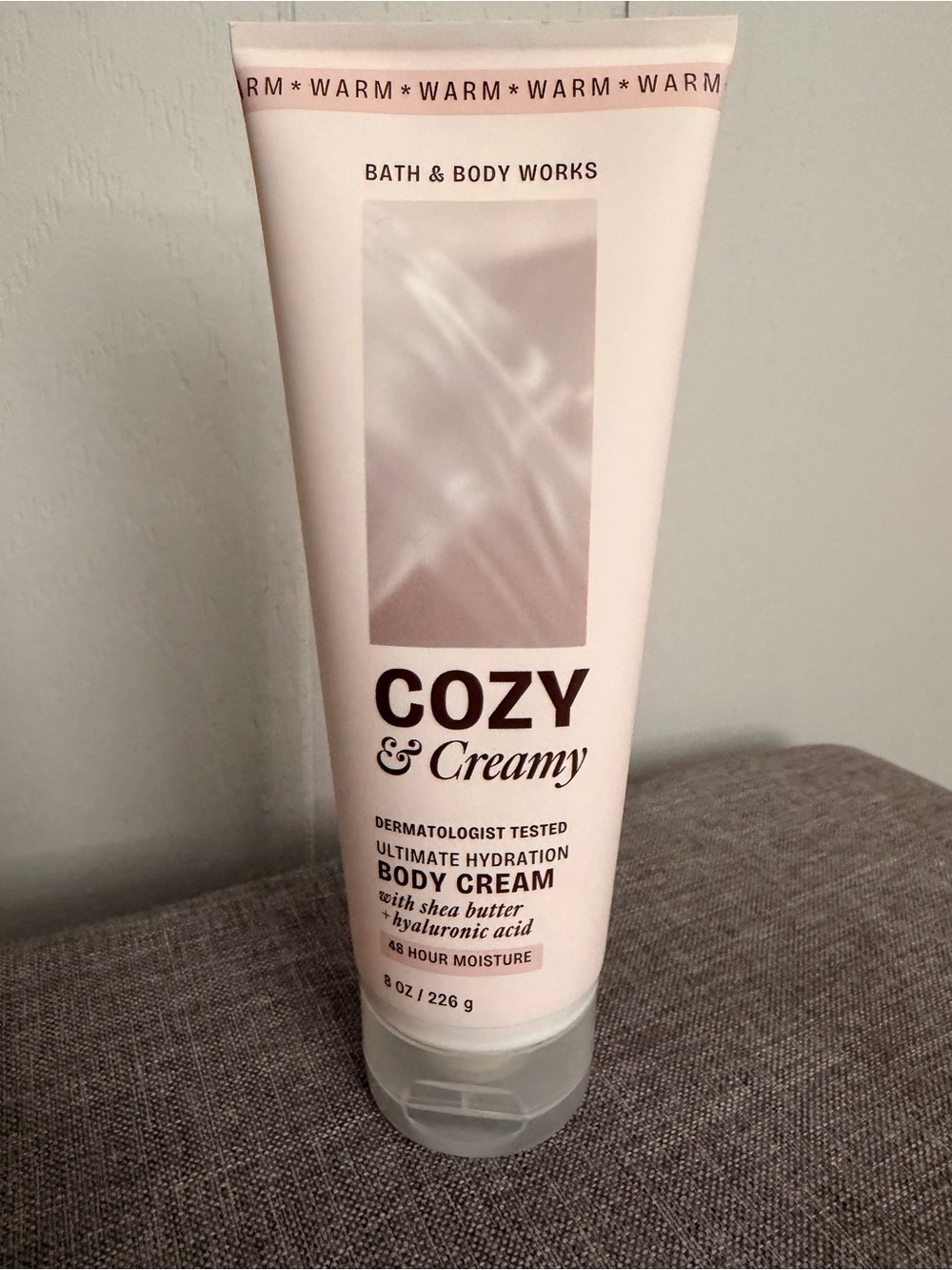 Bath & Body Works Cozy & Creamy Ultimate Hydration Body Cream - Light Pink